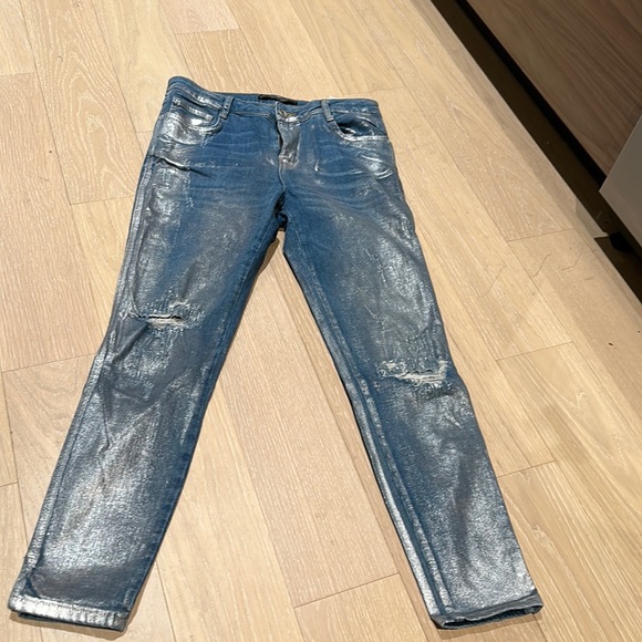 ZARA TRAFALUC DENIMWEAR SZ: 8USA - Picture 1 of 4